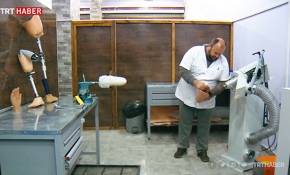 Türkiye'deki yardım kuruluşları Cerablus'ta protez merkezi açtı