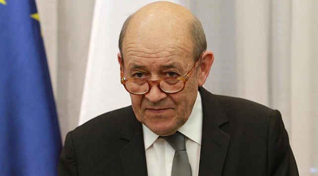 Fransa Dışişleri Bakanı Le Drian: Türkiye'nin sınırlarının güvenliğini sağlamak istemesi normal