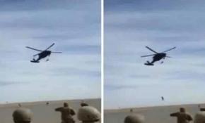 Suudi Arabistan'da helikopterden düşen asker hayatını kaybetti