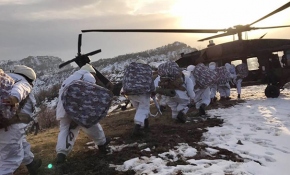 Cudi Dağı'nda teröristlere ait 2 sığınak imha edildi