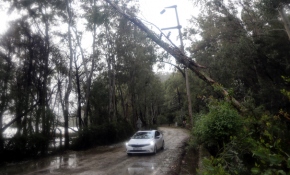 Fırtınaya yolda yakalandılar