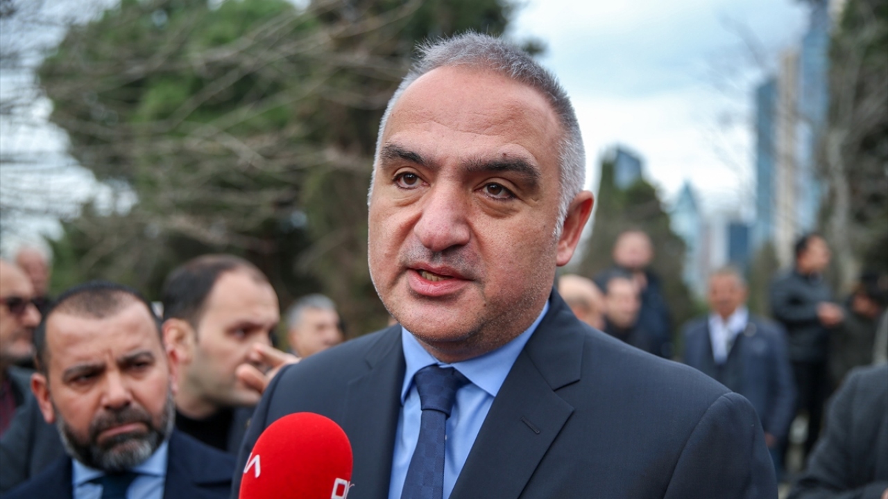 Kültür ve Turizm Bakanı Mehmet Nuri Ersoy, gazetecilerin sorularını yanıtladı.