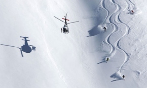 Heliski tutkunları Kaçkar Dağları'na hayran kaldı
