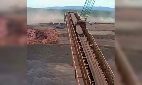Brezilya'da çöken maden atık barajına ait görüntüler ortaya çıktı