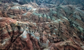 Gökkuşağı Tepeleri doğa tutkunlarının ilgi odağı oldu