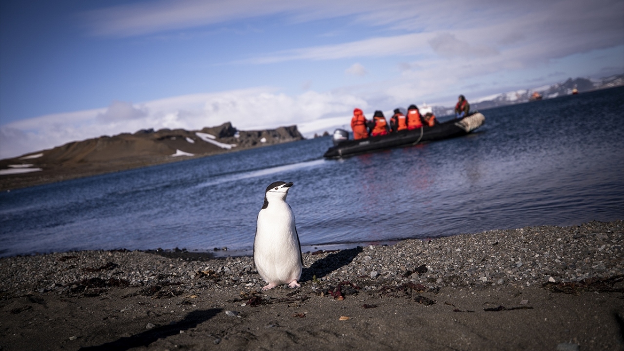 3. Ulusal Antarktika Bilim Seferi Lideri Doç. Dr. Burcu Özsoy, yolculuklarına ilişkin yaptığı değerlendirmede, seferin yabancı katılımcılarıyla buluştuklarını söyledi. 