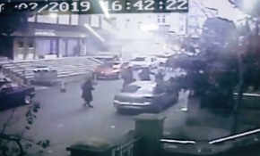 İstanbul Kartal'daki 7 katlı binanın çökme anı