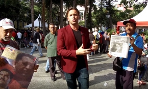 Caracas'ta Maduro'ya destek gösterisi: Venezuela'dan ellerini çek