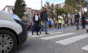 Yayalara geçiş üstünlüğü başladı