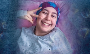 Kanser hastası Gamze, azmi ve enerjisiyle hayata tutunuyor