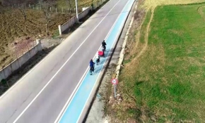 Şen ailesi bisikletle Avrupa turu yaptı