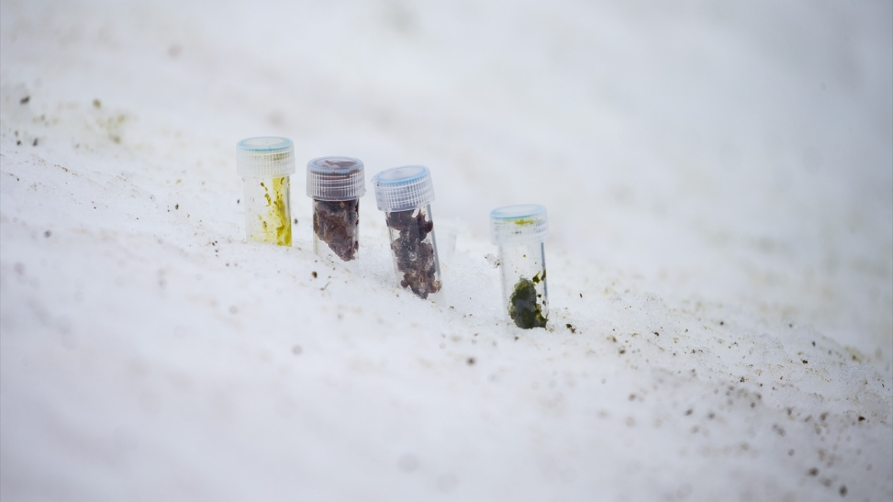 Rotaları boyunca deniz ve karadan örnekler aldılar