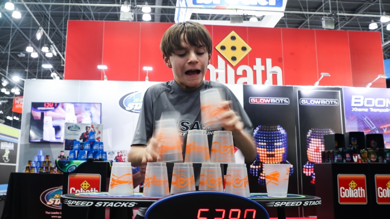 New York Oyuncak Fuarı, 19 Şubat`a kadar ziyaret edilebilecek.