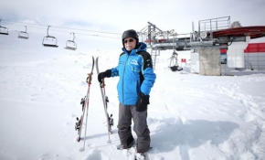 71 yıldır kayak pistlerinde