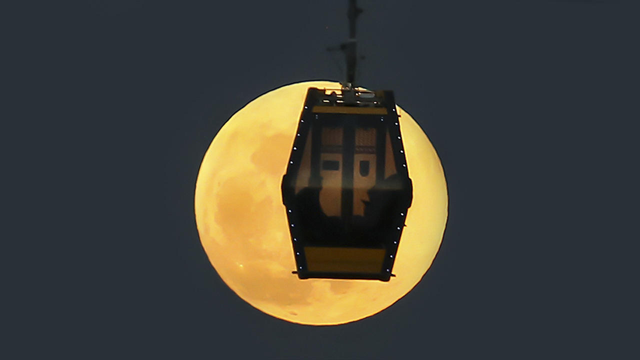 Başkentte "Süper Ay"