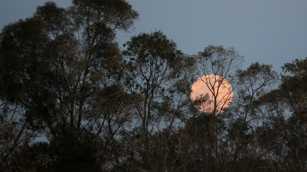 Antalya`da "Süper Ay"