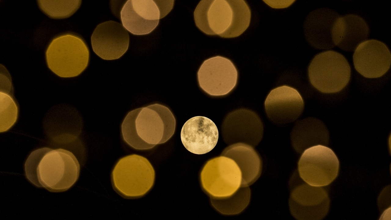 Başkentte "Süper Ay"