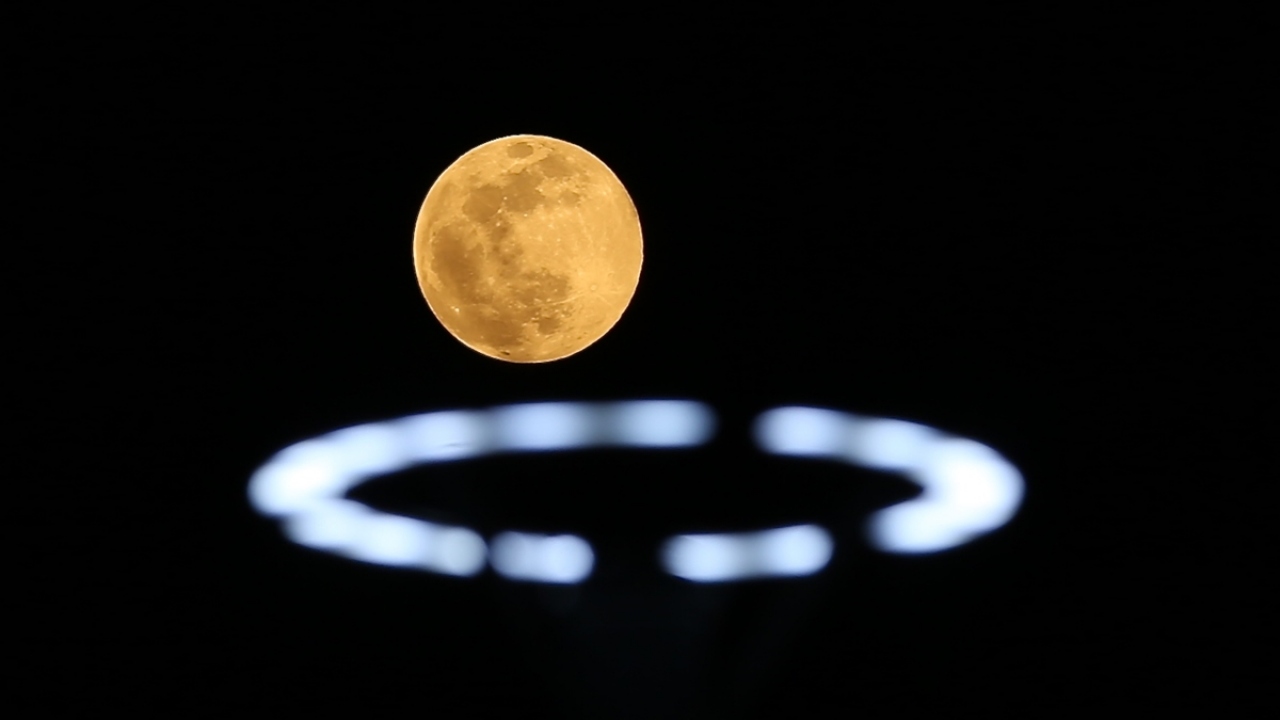 Sakarya`da "Süper Ay"