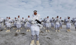 Mehmetçik çetin kış şartlarında vatan nöbetinde