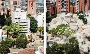 Pablo Escobar'ın evi yıkıldı