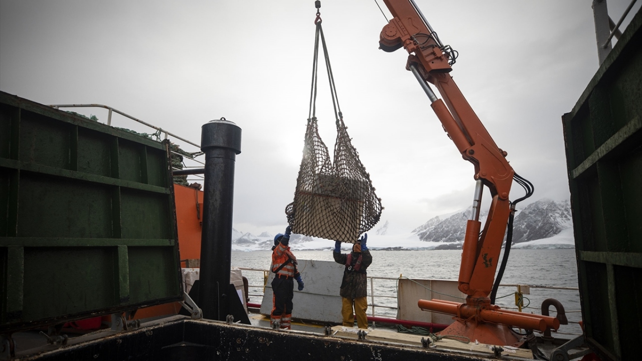 Horseshoe Adası da bilim insanlarını fırtınayla karşıladı. Fırtınanın etkisiyle adanın çevresinde rüzgarın hızı saatte 126 kilometre olarak ölçüldü. Yaklaşık bir hafta süren fırtına, bilim insanlarının çalışmalarını gecikmeye uğrattı. 