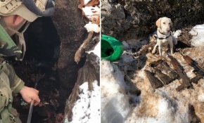 Siirt kırsalında teröristlerin kullandığı 3 silah deposu bulundu