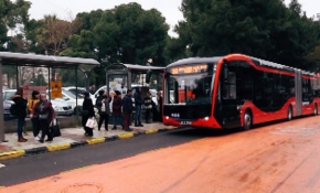 Yerli elektrikli otobüsler Manisa sokaklarında