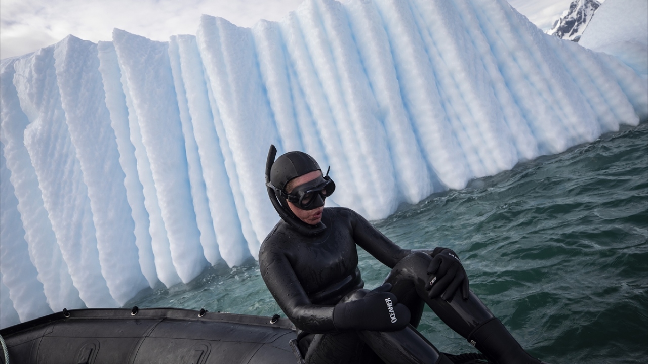 Ercümen, "dalışının harika geçtiğini" söyledi.