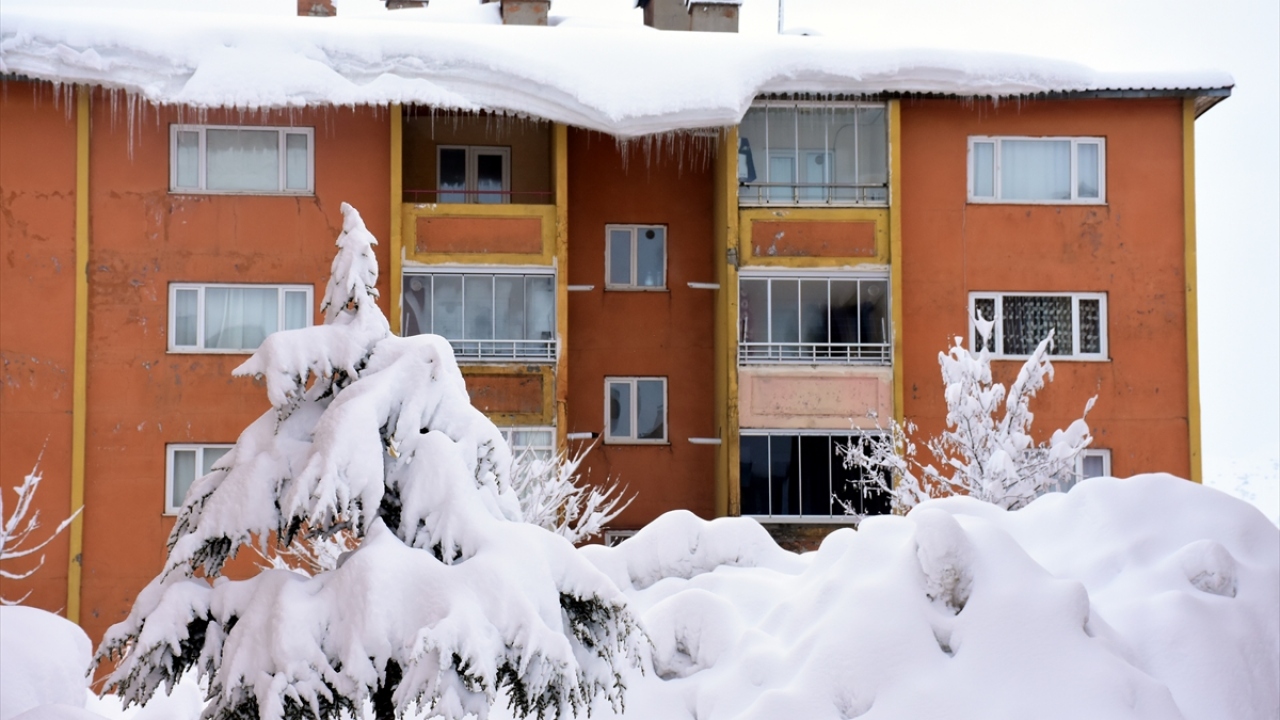Bitlis`te kar