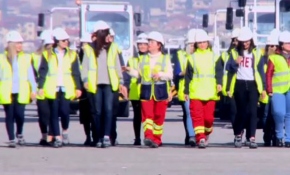 Kocaeli Yarımca Limanı'nın kadın operatörleri