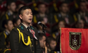 Güney Koreli askeri öğrenciden Çanakkale Türküsü