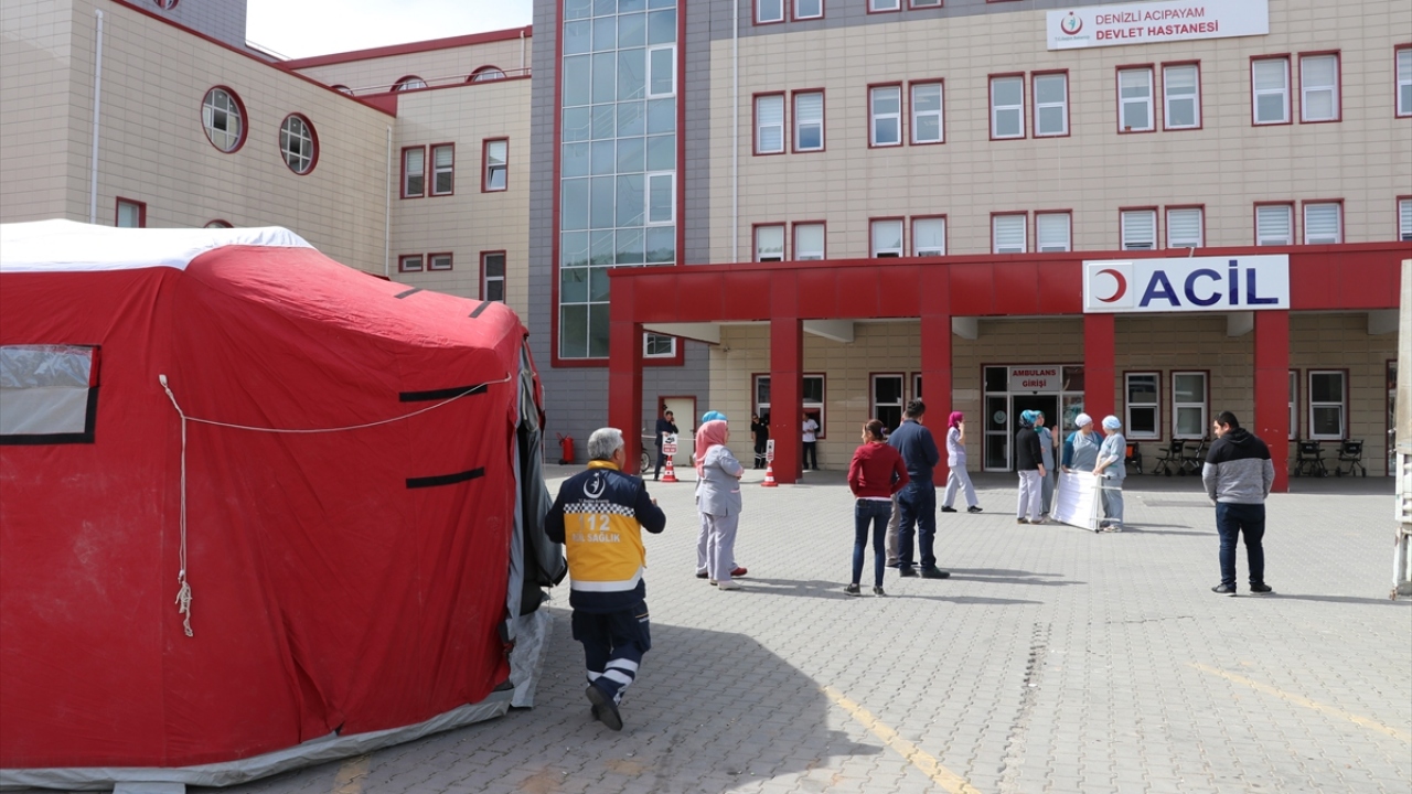 Hastaneden tahliye edilen hastalar tekrar içeri alındı