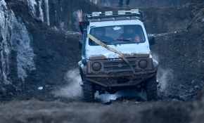 Erzurum'da Off-Road heyecanı sürüyor
