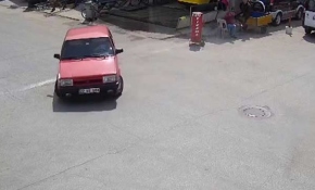 Edirne'de drift yapan sürücüye para cezası