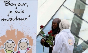 Belçika'da "Buyurun ben Müslümanım" etkinliği