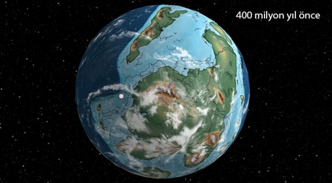 300 milyon yıl önce oluşmaya başladı ve 100 milyon yıl önce kara parçaları birbirinden ayrıldı.
