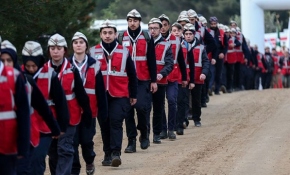Gençler atalarının izinde Conkbayırı'na yürüdü