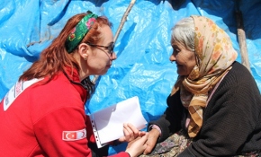 Kulübede yaşam mücadelesi Türk Kızılayı ile son buldu