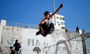 Gazze kaykay takımı imkansızlıklara meydan okuyor