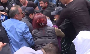 HDP Milletvekili Tosun polisin elini ısırdı