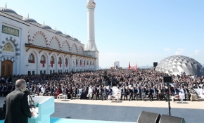 Büyük Çamlıca Camii resmen açıldı