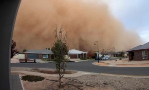 ABD ve Avustralya'daki kötü hava koşulları kameralara yansıdı