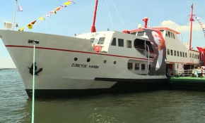 Zübeyde Hanım'ın adını taşıyan gemi İzmir'de ziyarete açıldı