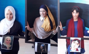 Ortaokul öğrencilerinden sıradışı sergi