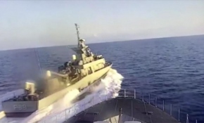 Yunan hücumbotundan uluslararası sularda taciz