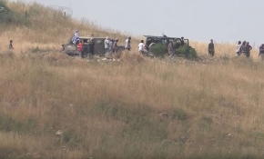 Yahudi yerleşimciler Filistinlilerin tarlalarını yaktı