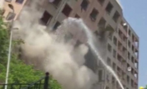 Bahçelievler'de 11 katlı binanın yıkımı sırasında çökme