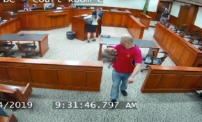 90 gün hapis cezası aldı, mahkeme binasından böyle kaçtı