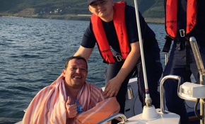 Denizden 12 saat sonra canlı kurtulan Şipka yaşadıklarını anlattı