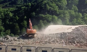 Fırtına Vadisi’nde tebligat engeline takılan yıkımlar yeniden başladı